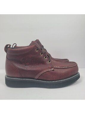Fin & Feather Men's Brown Chukka Leather Boots US Size 9.5 E4